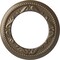 Ekena Millwork Roped Medway Ceiling Medallion (Canopies up to 7 1/2"), 12 1/4"OD x 7 1/2"ID x 7/8"P, Warm Silver CM12MEWSS - alternate 1